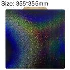 PEI Coating Smooth Starry PET Film Double-Sided 3D Printing Build Plate, Size:355x355mm - 1