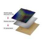 PEI Coating Smooth Starry PET Film Double-Sided 3D Printing Build Plate, Size:355x355mm - 3