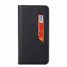 For iPhone 12 / 12 Pro Magnetic Horizontal Flip Leather Case with Holder & Card Slots & Wallet(Black) - 2