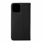 For iPhone 12 / 12 Pro Magnetic Horizontal Flip Leather Case with Holder & Card Slots & Wallet(Black) - 3