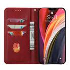 For iPhone 11 Pro Max For iPhone 11 Pro Magnetic Horizontal Flip Leather Case with Holder & Card Slots & Wallet(Red) - 3