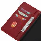 For iPhone 11 Pro Max For iPhone 11 Pro Magnetic Horizontal Flip Leather Case with Holder & Card Slots & Wallet(Red) - 4