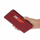 For iPhone 11 Pro Max For iPhone 11 Pro Magnetic Horizontal Flip Leather Case with Holder & Card Slots & Wallet(Red) - 6