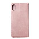 For iPhone XS Max Magnetic Horizontal Flip Leather Case with Holder & Card Slots & Wallet(Rose Gold) - 2