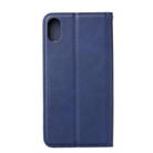For iPhone XS Max Magnetic Horizontal Flip Leather Case with Holder & Card Slots & Wallet(Royal Blue) - 2
