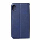 For iPhone XR Magnetic Horizontal Flip Leather Case with Holder & Card Slots & Wallet(Royal Blue) - 2