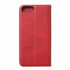 For iPhone 8 Plus / 7 Plus / 6 Plus Magnetic Horizontal Flip Leather Case with Holder & Card Slots & Wallet(Red) - 3