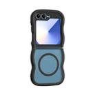For Samsung Galaxy Z Flip 6 Skin Feel MagSafe Phone Case(Black) - 1