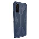 For vivo iQOO Neo3 Butterfly Shadow Shockproof Rubber TPU Protective Case(Blue) - 1