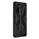 For vivo iQOO 5 Butterfly Shadow Shockproof Rubber TPU Protective Case(Black) - 1