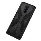 For OnePlus 8 Butterfly Shadow Shockproof Rubber TPU Protective Case(Black) - 1