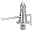 BEXIN LS002 Stainless Steel Tripod Spikes with 3/8 Screw for DSLR Tripods and Monopods(Steel Color) - 2