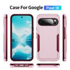 For Google Pixel 10 Pioneer Armor Heavy Duty PC + TPU Phone Case(Pink+Rose Red) - 2