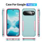 For Google Pixel 10 Pioneer Armor Heavy Duty PC + TPU Phone Case(Green+Pink) - 2