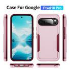For Google Pixel 10 Pro Pioneer Armor Heavy Duty PC + TPU Phone Case(Pink+Rose Red) - 2
