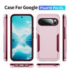 For Google Pixel 10 Pro XL Pioneer Armor Heavy Duty PC + TPU Phone Case(Pink+Rose Red) - 2