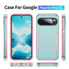 For Google Pixel 10 Pro XL Pioneer Armor Heavy Duty PC + TPU Phone Case(Green+Pink) - 2