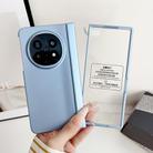 For OPPO Find N5 Integrated Spring Axis Skin Feel Phone Case(Blue) - 2