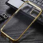 For iPhone 12 mini Three Stage Electroplating TPU Protective Soft Case(Gold) - 3