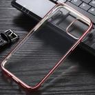 For iPhone 12 mini Three Stage Electroplating TPU Protective Soft Case(Rose Gold) - 3