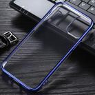 For iPhone 12 mini Three Stage Electroplating TPU Protective Soft Case(Blue) - 3