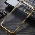 For iPhone 12 / 12 Pro Three Stage Electroplating TPU Protective Soft Case(Gold) - 3