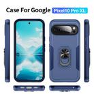For Google Pixel 10 Pro XL Pioneer Armor Heavy Duty PC + TPU Phone Case with Holder(Blue) - 2