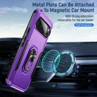 For Google Pixel 10 Pro XL Pioneer Armor Heavy Duty PC + TPU Phone Case with Holder(Purple+Black) - 3