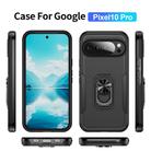 For Google Pixel 10 Pro Pioneer Armor Heavy Duty PC + TPU Phone Case with Holder(Black) - 2