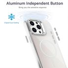 For iPhone 15 Pro Max Gradient Discolor Lens Kickstand Magsafe Phone Case(Desert Gold) - 2
