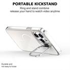 For iPhone 13 Pro Max Gradient Discolor Lens Kickstand Magsafe Phone Case(Orange) - 3