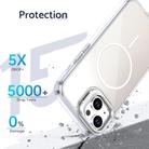 For iPhone 12 / 12 Pro Gradient Discolor Lens Kickstand Magsafe Phone Case(Purple) - 3