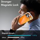 For iPhone 17 Pro Max Gradient Discolor Lens Kickstand Magsafe Phone Case(White) - 3