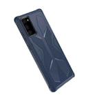 For Samsung Galaxy Note20 Butterfly Shadow Shockproof Rubber TPU Protective Case(Blue) - 2