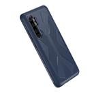 For Xiaomi Mi Note 10 Lite Butterfly Shadow Shockproof Rubber TPU Protective Case(Blue) - 1