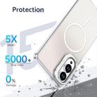 For Samsung Galaxy S25 Edge 5G Gradient Discolor Lens Kickstand Magsafe Phone Case(Orange) - 3