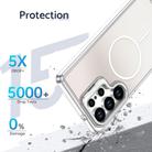 For Samsung Galaxy S25 Ultra 5G Gradient Discolor Lens Kickstand Magsafe Phone Case(Orange) - 3