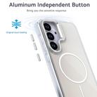 For Samsung Galaxy S23 5G Gradient Discolor Lens Kickstand Magsafe Phone Case(Orange) - 2
