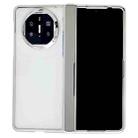 For Huawei Mate X5 Plating Spring Axis Skin Feel Phone Case(Silver) - 1