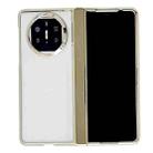 For Huawei Mate X5 Plating Spring Axis Skin Feel Phone Case(Gold) - 1