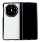 For Huawei Mate X6 Plating Spring Axis Skin Feel Phone Case(Black) - 1