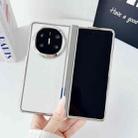 For Huawei Mate X6 Plating Spring Axis Skin Feel Phone Case(Silver) - 2