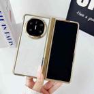For Huawei Mate X6 Plating Spring Axis Skin Feel Phone Case(Gold) - 2