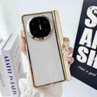 For Huawei Mate X6 Plating Spring Axis Skin Feel Phone Case(Gold) - 4