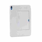 For iPad 2025 / 2022 U8 Magic Folio Ultra-thin RGB Backlight Touchpad BT Keyboard Leather Case(White) - 2