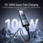 JOYROOM S-A16 Pro Prism Series 100W Digital Display Type-C Fast Charging Data Cable, Length: 1.2m(Black) - 3