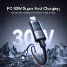 JOYROOM S-A16 Pro Prism Series 30W Digital Display Type-C to 8 Pin Fast Charging Data Cable, Length: 1.2m(Black) - 3