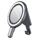 Magnetic MagSafe Phone Holder Belt Clip Electroplating Mirror Bracket(Grey) - 1