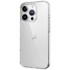 For iPhone 16 Pro Max ROCK Pure Series Clear PC Hybrid TPU Phone Case(Transparent) - 1
