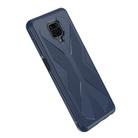 For Xiaomi Redmi Note 9S Butterfly Shadow Shockproof Rubber TPU Protective Case(Blue) - 1